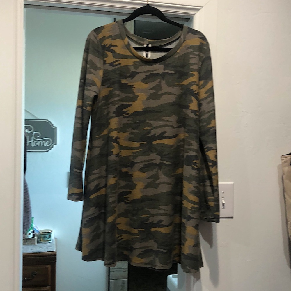 Camouflage tunic from boutique